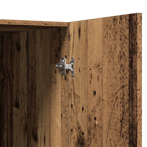 Waschmaschinenschrank Altholz-Optik