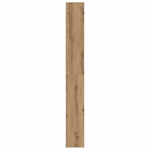 Waschmaschinenregal Artisan Eiche 64x24x190 cm