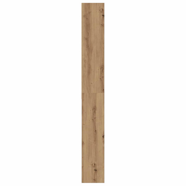 Waschmaschinenregal Artisan Eiche 64x24x190 cm