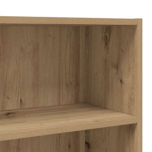 Waschmaschinenregal Artisan Eiche 64x24x190 cm