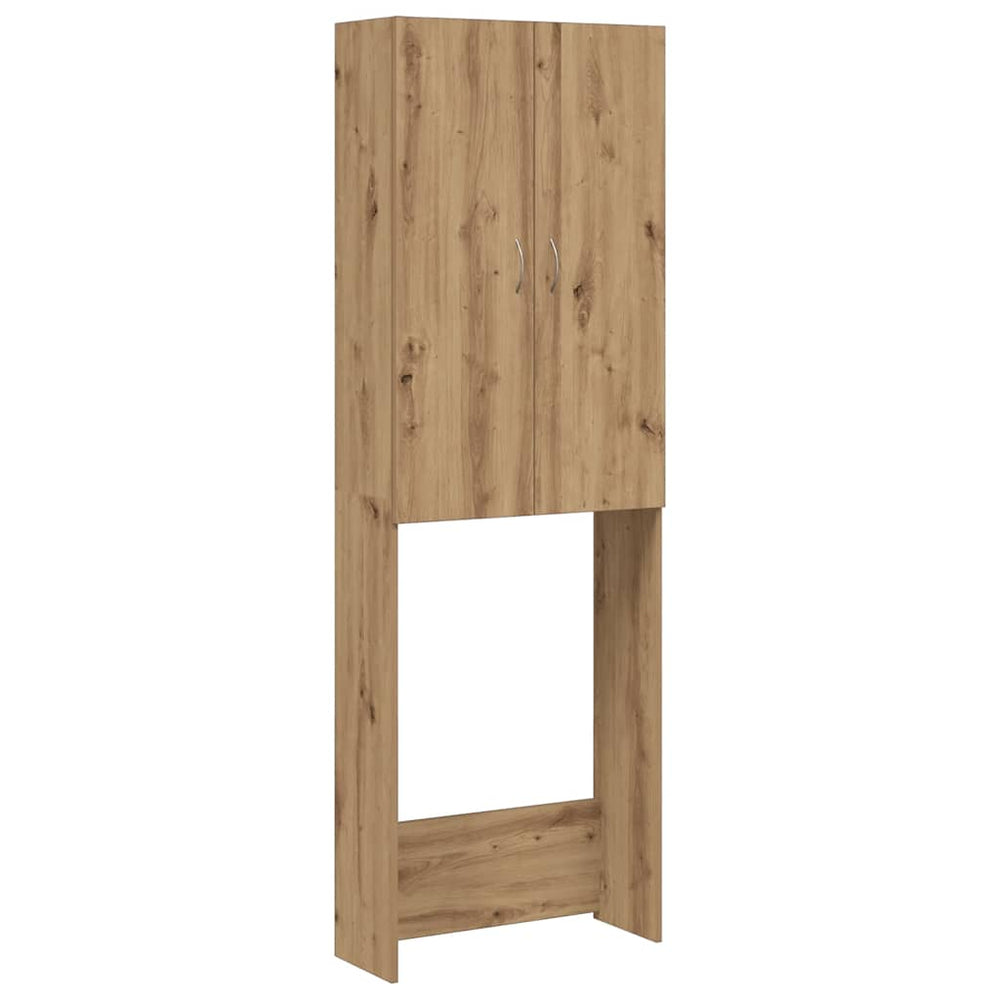 Waschmaschinenschrank Artisan Eiche 64x25,5x190 cm
