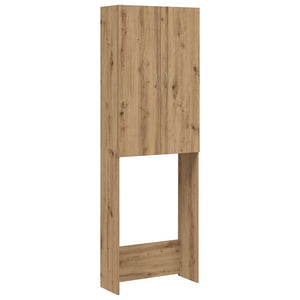 Waschmaschinenschrank Artisan Eiche 64x25,5x190 cm