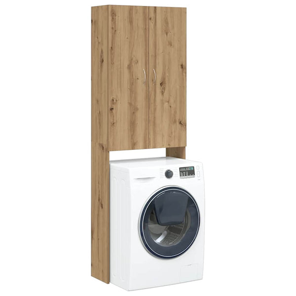 Waschmaschinenschrank Artisan Eiche 64x25,5x190 cm