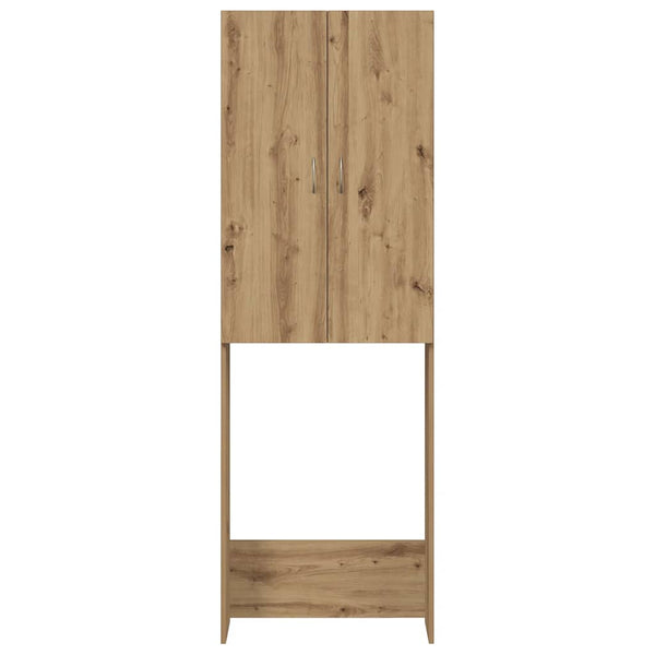 Waschmaschinenschrank Artisan Eiche 64x25,5x190 cm