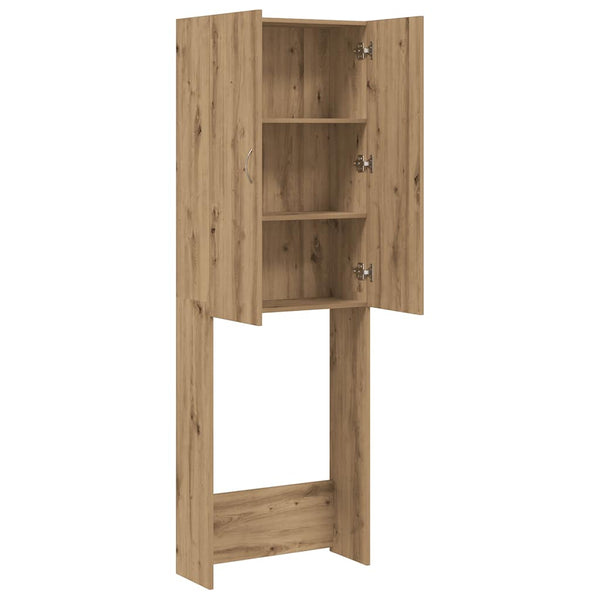 Waschmaschinenschrank Artisan Eiche 64x25,5x190 cm