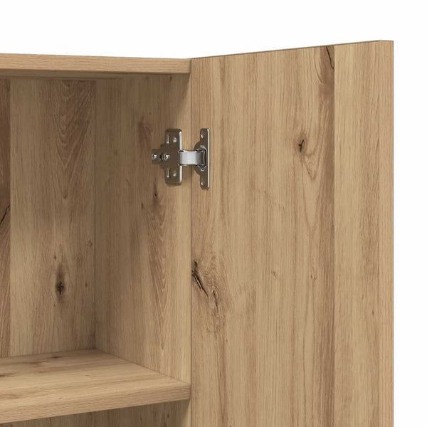 Waschmaschinenschrank Artisan Eiche 64x25,5x190 cm
