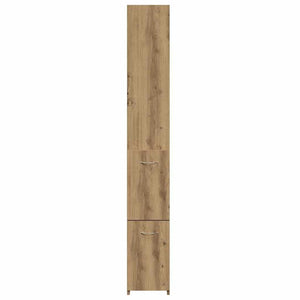 Badschrank Artisan Eiche 25x25x170 cm