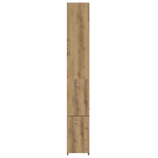 Badschrank Artisan Eiche 25x25x170 cm