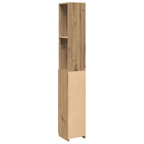 Badschrank Artisan Eiche 25x25x170 cm