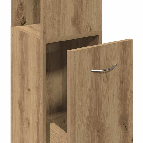 Badschrank Artisan Eiche 25x25x170 cm