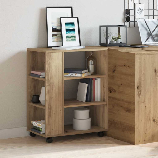 Rollcontainer Artisan Eiche 60x35x75 cm