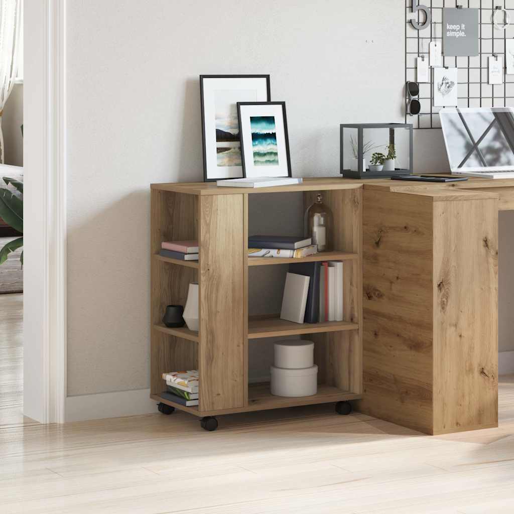 Rollcontainer Artisan Eiche 60x35x75 cm