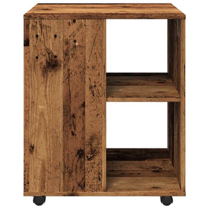 Rollschrank Altholz-Optik, 60 cm