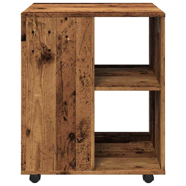 Rollschrank Altholz-Optik, 60 cm