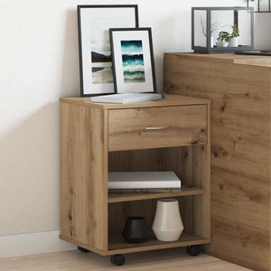 vidaXL Caisson de classement Chêne artisan 46x36x59 cm Bois d'ingénierie