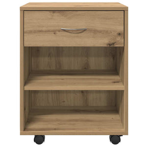 vidaXL Caisson de classement Chêne artisan 46x36x59 cm Bois d'ingénierie