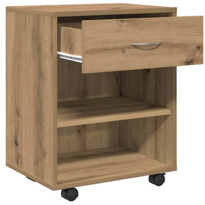 vidaXL Caisson de classement Chêne artisan 46x36x59 cm Bois d'ingénierie