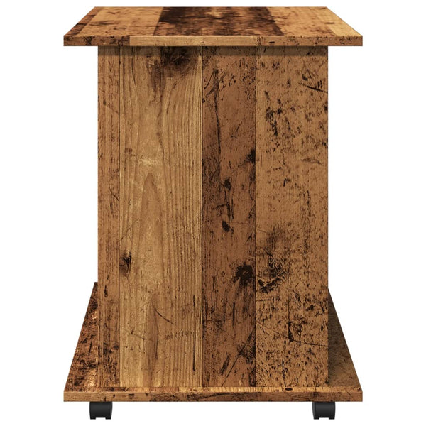 Rollcontainer Altholz-Optik 60x45x60 cm