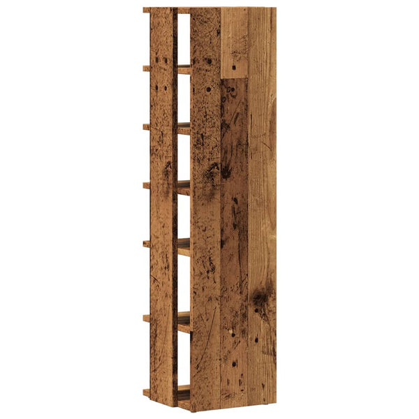 Schuhschrank Altholz-Optik, 6 Fächer