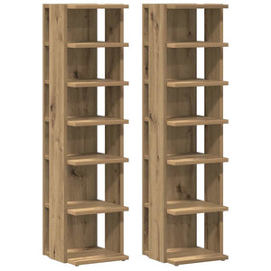 Schuhschrank Artisan-Eiche, 2er-Set