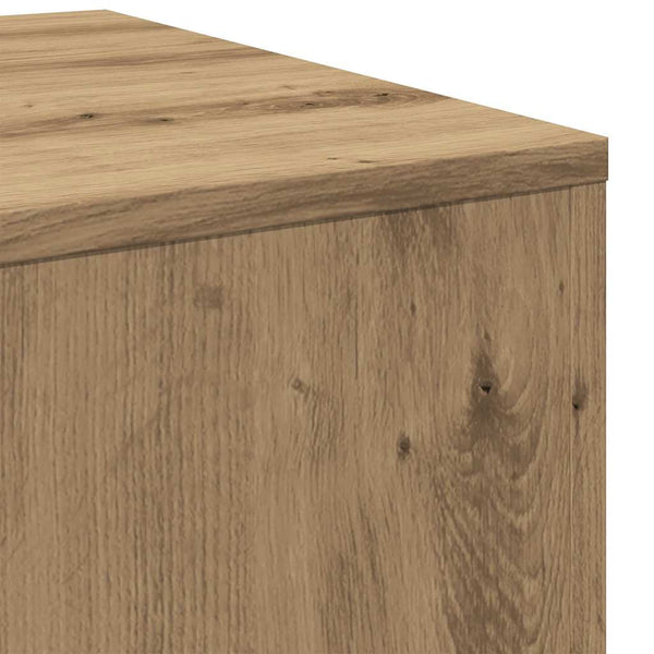 3er Set Beistelltische Artisan Eiche