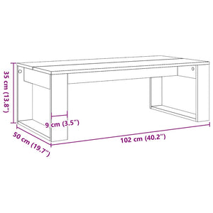 Couchtisch Artisan Eiche 102x50 cm