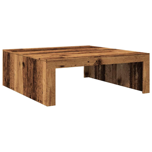Couchtisch Altholz-Optik 100x100 cm