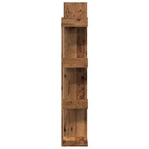 Bücherregal Altholz-Optik 140 cm