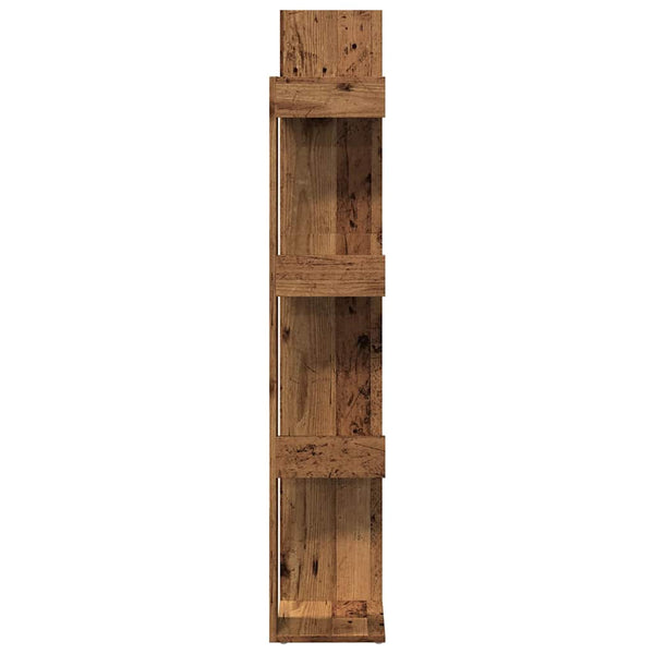 Bücherregal Altholz-Optik 140 cm