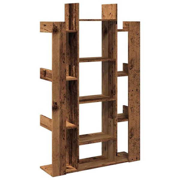 Bücherregal Altholz-Optik 140 cm