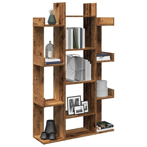 Bücherregal Altholz-Optik 140 cm