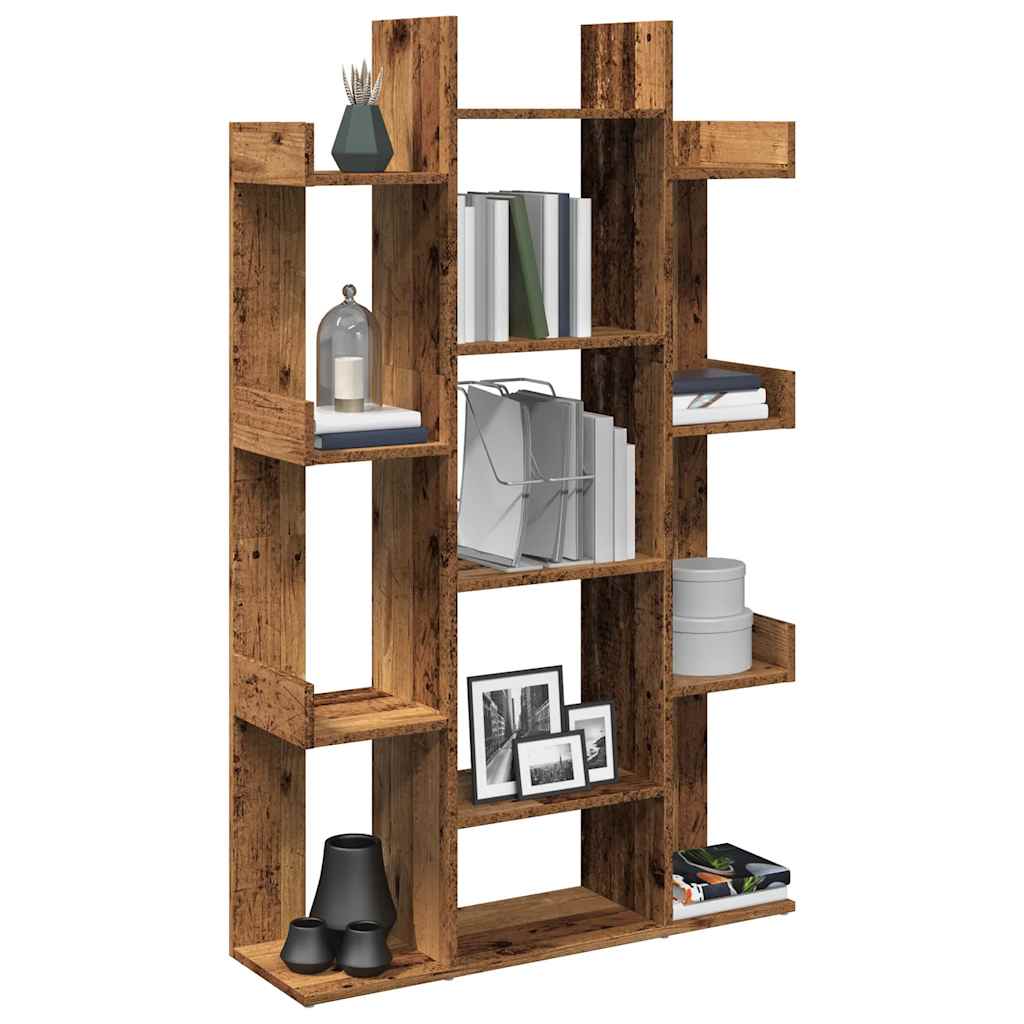 Bücherregal Altholz-Optik 140 cm