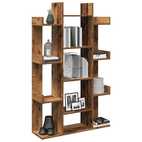Bücherregal Altholz-Optik 140 cm
