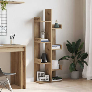 Bücherregal Artisan Eiche 48x25,5x140 cm
