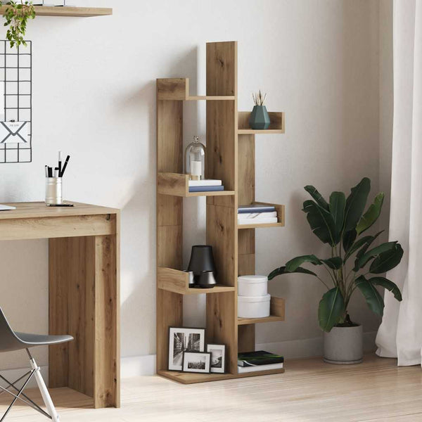 Bücherregal Artisan Eiche 48x25,5x140 cm
