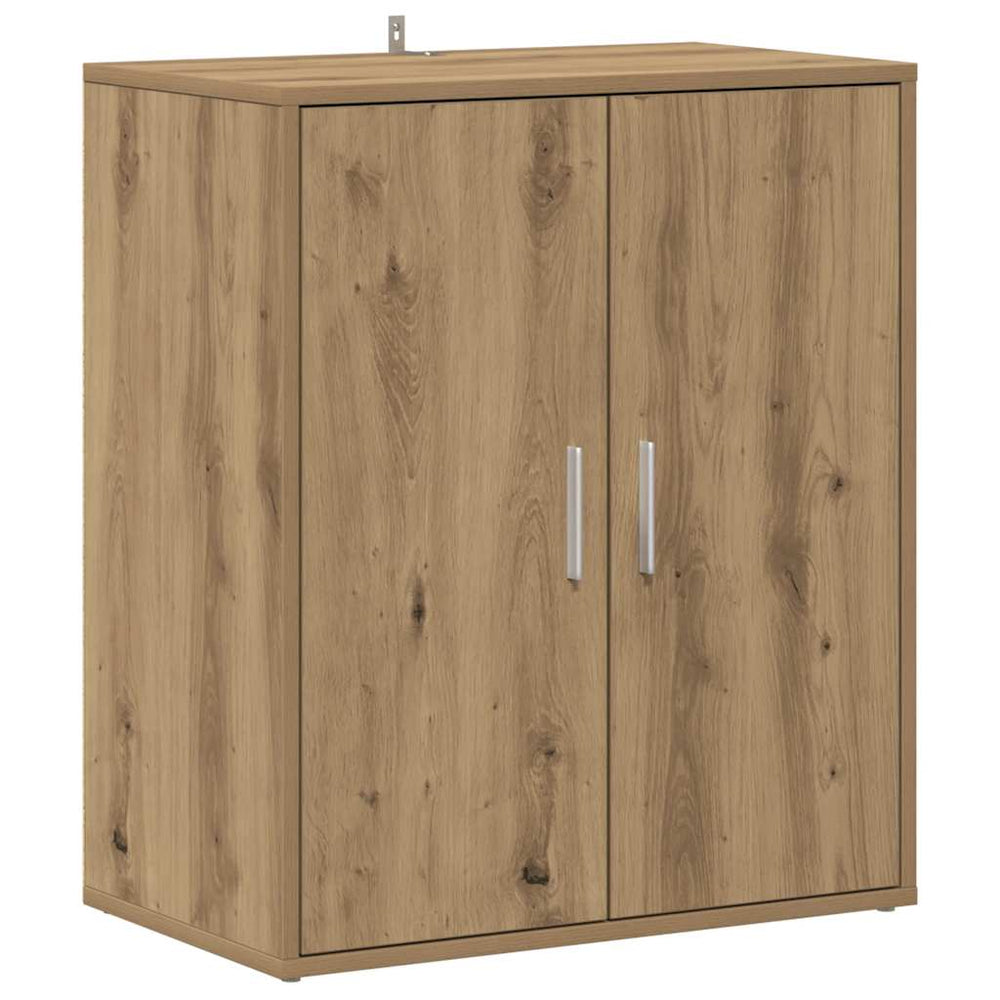 vidaXL Meuble à chaussures Chêne artisanal 60x35x70 cm Bois d'ingénierie
