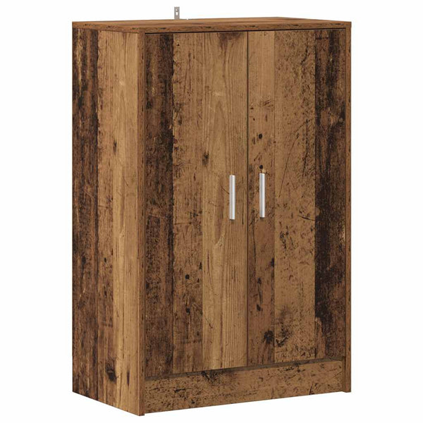 Schuhschrank Altholz-Optik, 60 cm