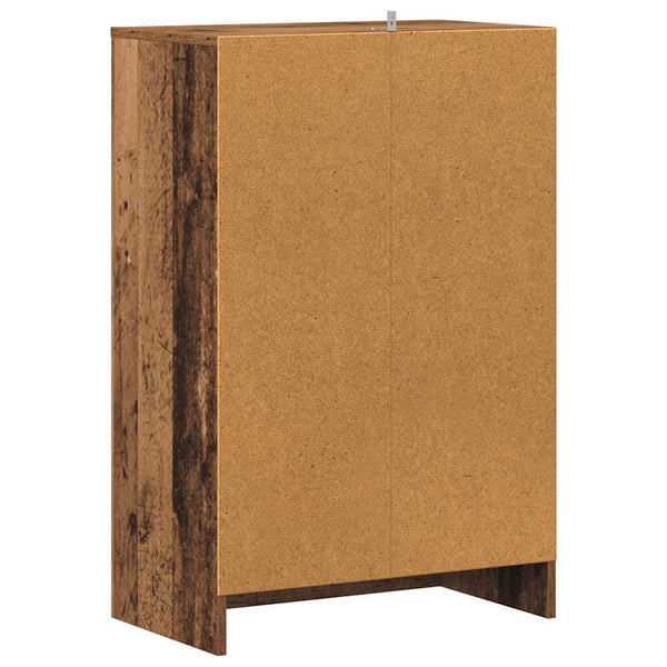 Schuhschrank Altholz-Optik, 60 cm