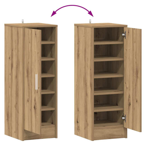 Schuhschrank Altholz-Optik, 92cm