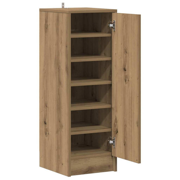 Schuhschrank Artisan Eiche 32x35x92 cm