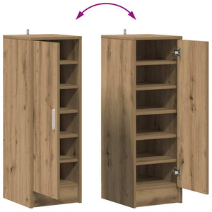 Schuhschrank Artisan Eiche 32x35x92 cm