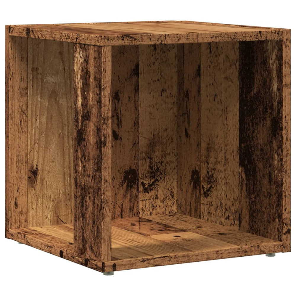 Beistelltisch Altholz-Optik 33x33 cm