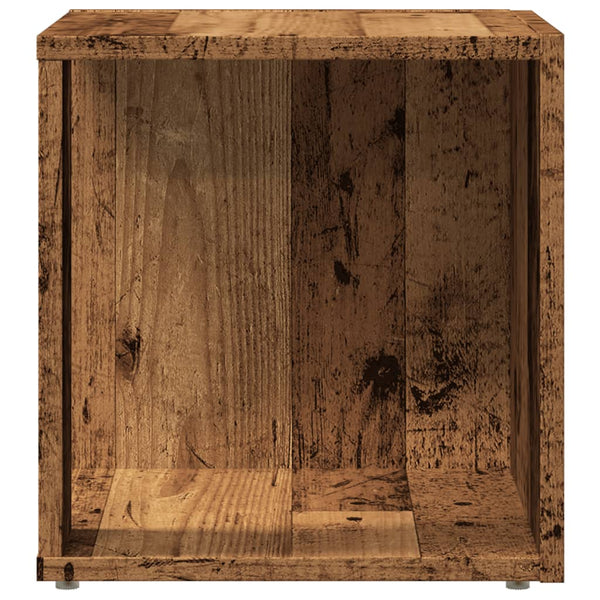 Beistelltisch Altholz-Optik 33x33 cm
