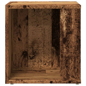 Beistelltisch Altholz-Optik 33x33 cm