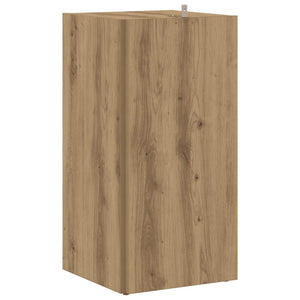 vidaXL Étagère d'angle Chêne Artisan 33x33x67 cm Bois d'ingénierie