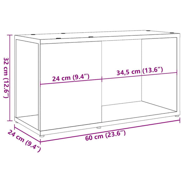 TV-Schrank Altholz-Optik 60 cm