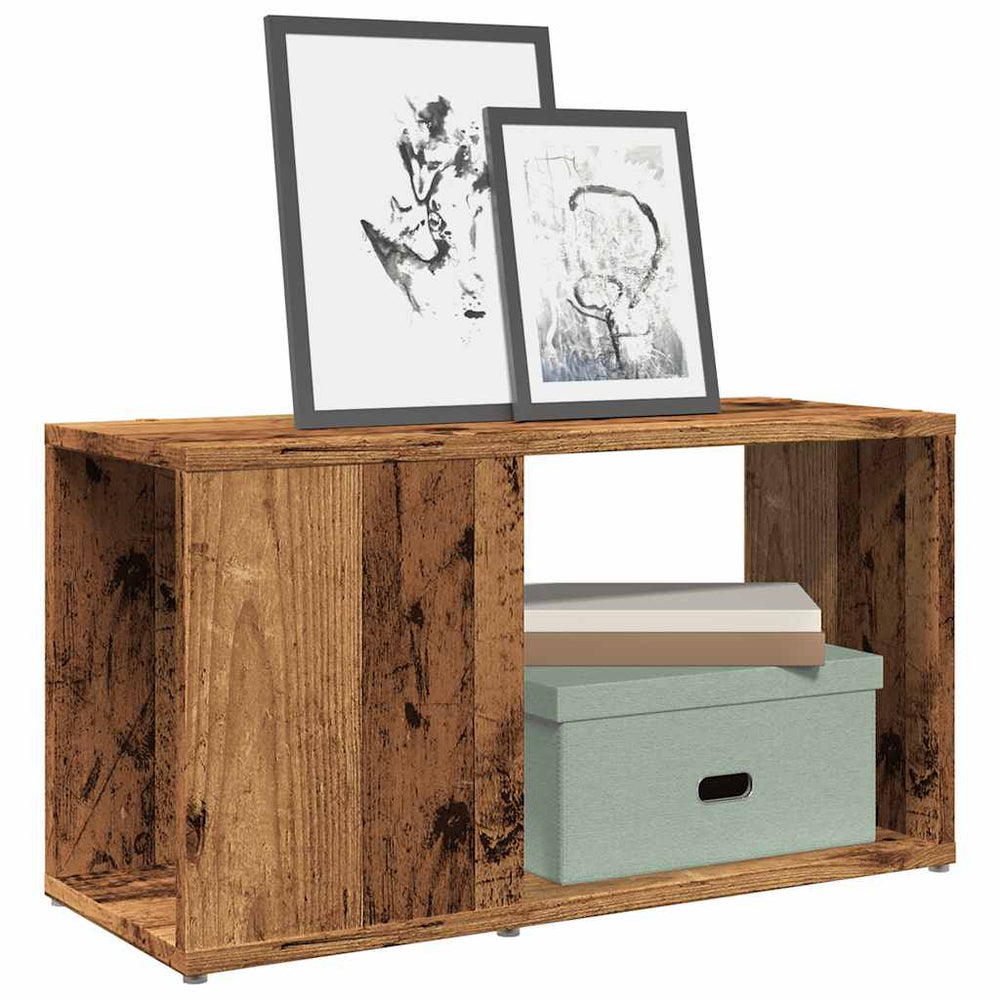 vidaXL Meuble TV aspect bois de récupération 60x24x32 cm bois d'ingénierie
