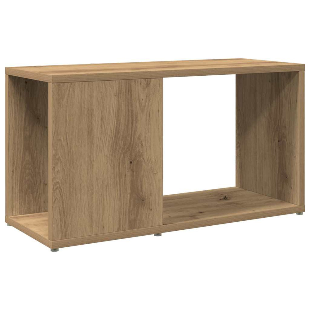 vidaXL Meuble TV chêne artisanat 60x24x32 cm Bois d'ingénierie