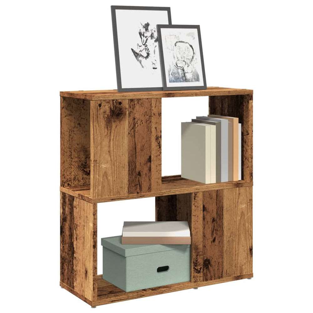 Bücherregal Altholz-Optik 60 cm