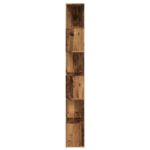 Bücherregal Raumteiler Altholz-Optik 186cm
